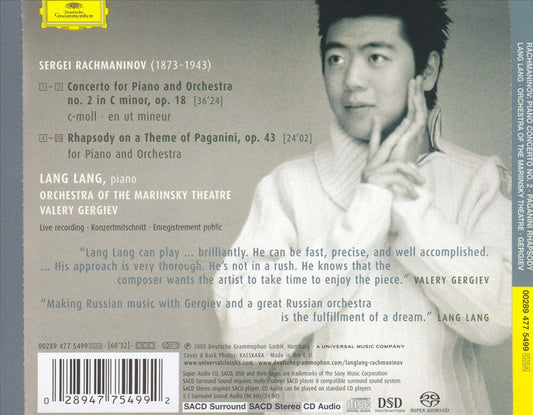 Rachmaninov: Piano Concerto No. 2; Paganini Rhapsody cover art