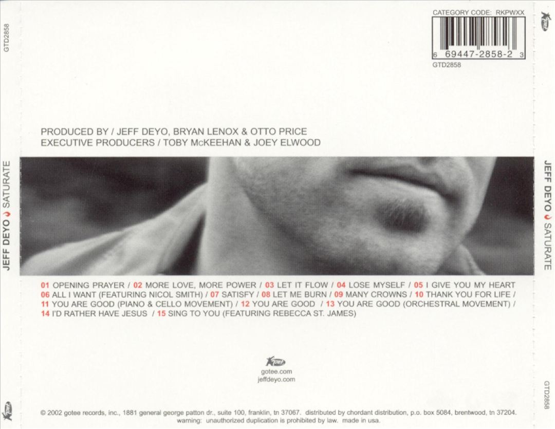 Saturate cover art