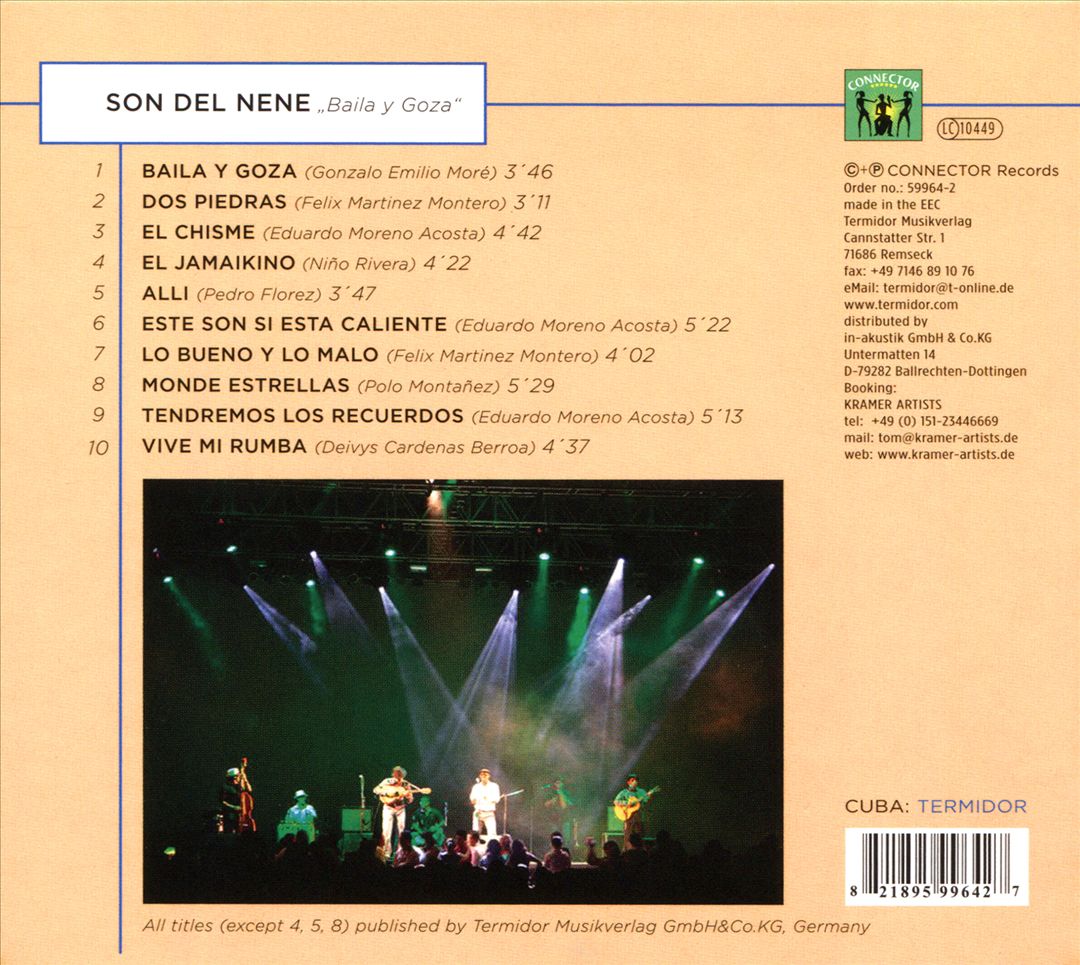 Baila Y Goza cover art