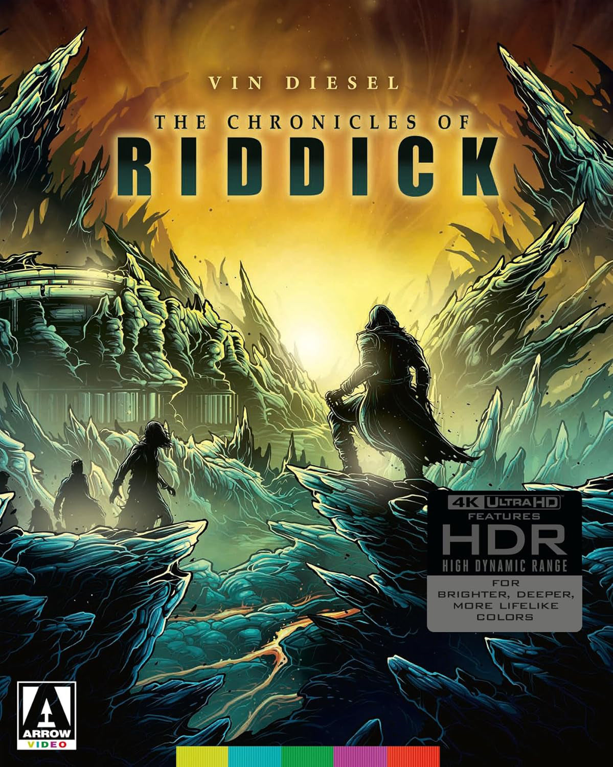 Chronicles of Riddick [4K Ultra HD Blu-ray] cover art