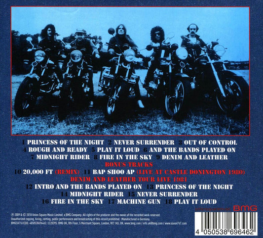 Denim and Leather cover art