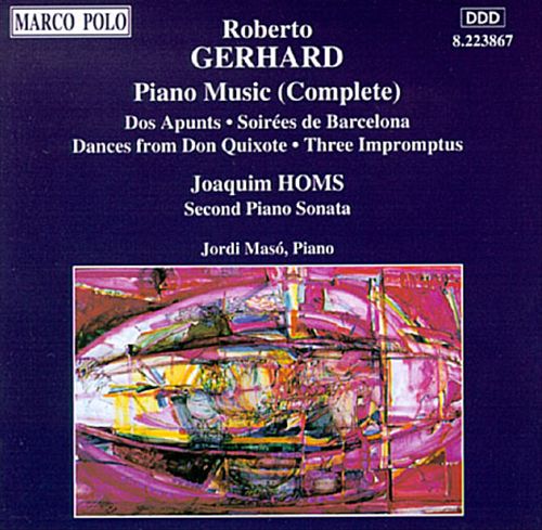 Gerhard: Complete Piano Music cover art