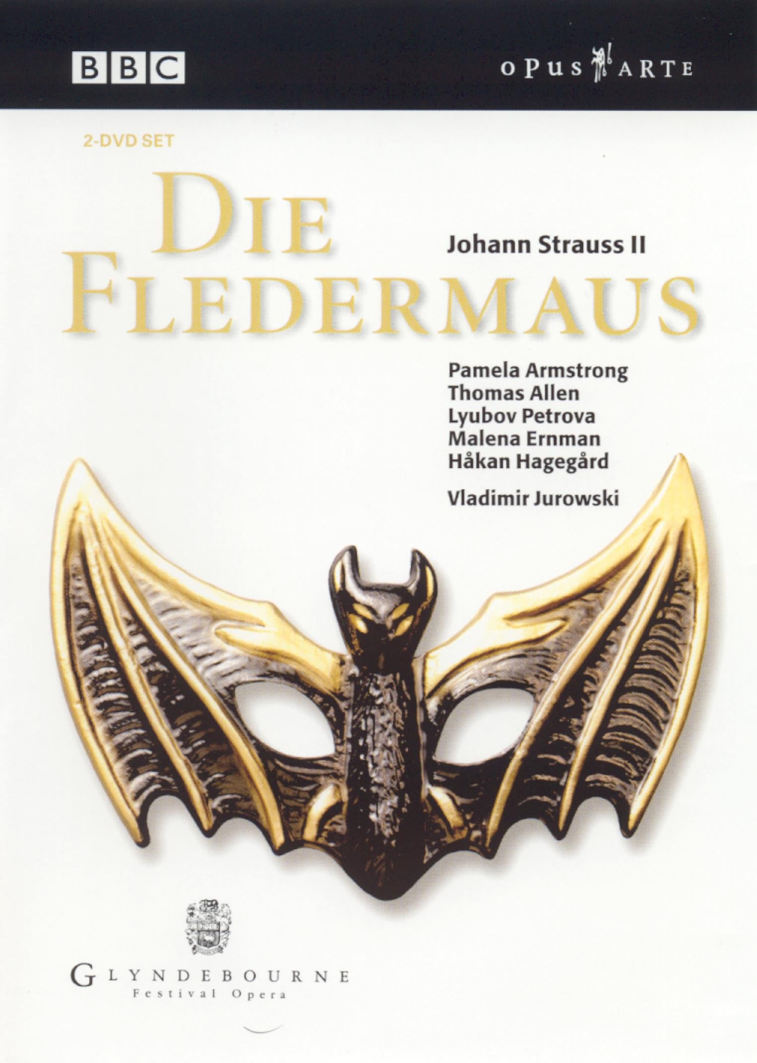 Johann Strauss - Die Fledermaus (2 Dvd) cover art