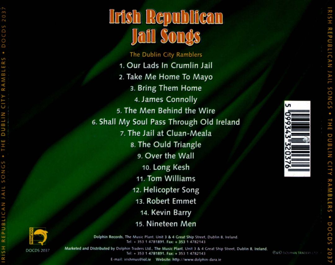 Irish Republican Jail Songs cover art