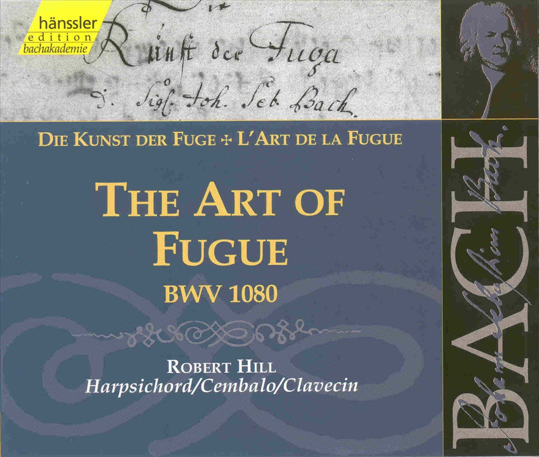 Bach: The Art of the Fugue, BWV 1080 cover art