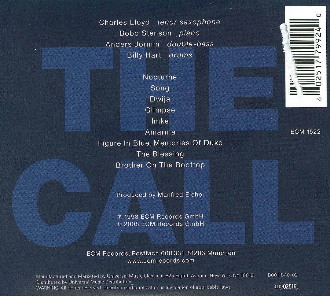 Call cover art