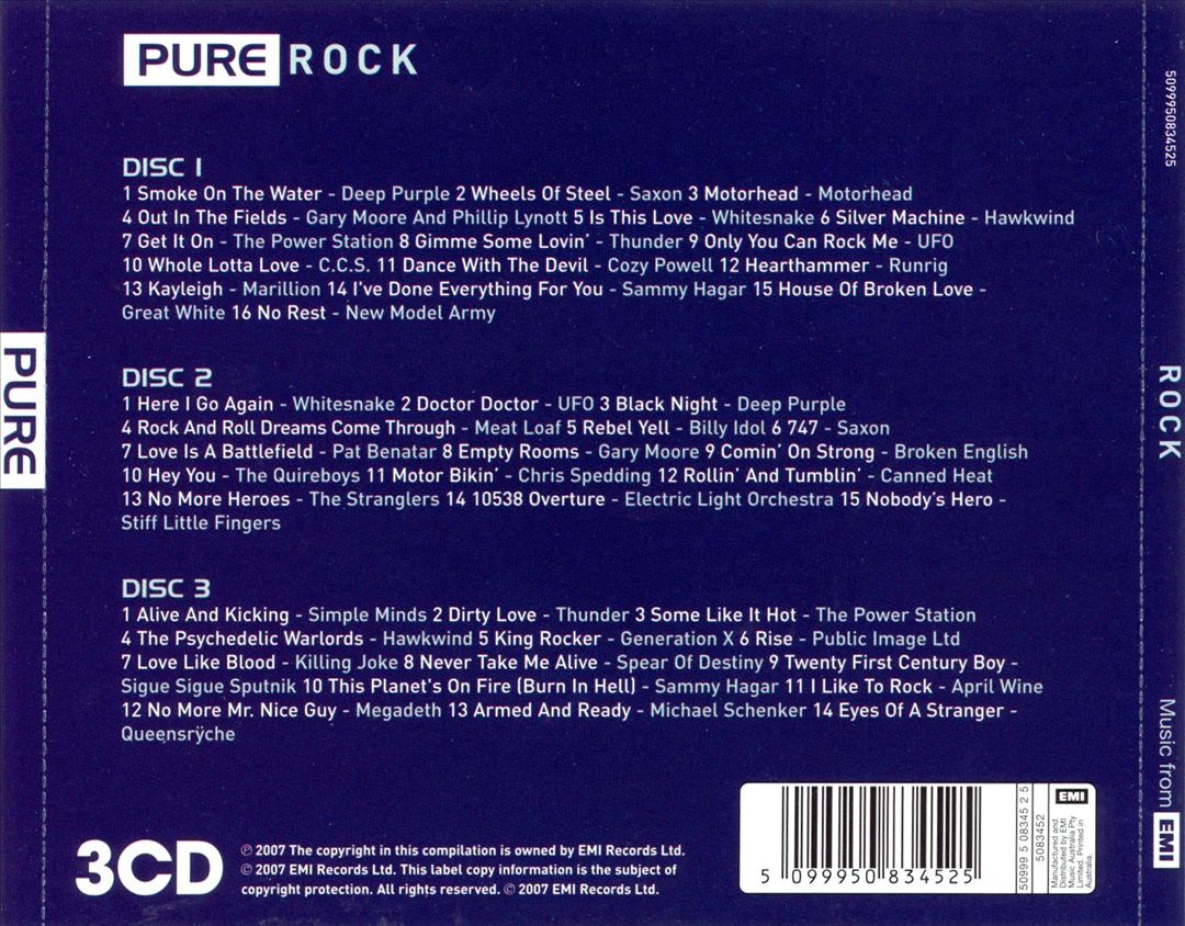 Pure: Rock cover art