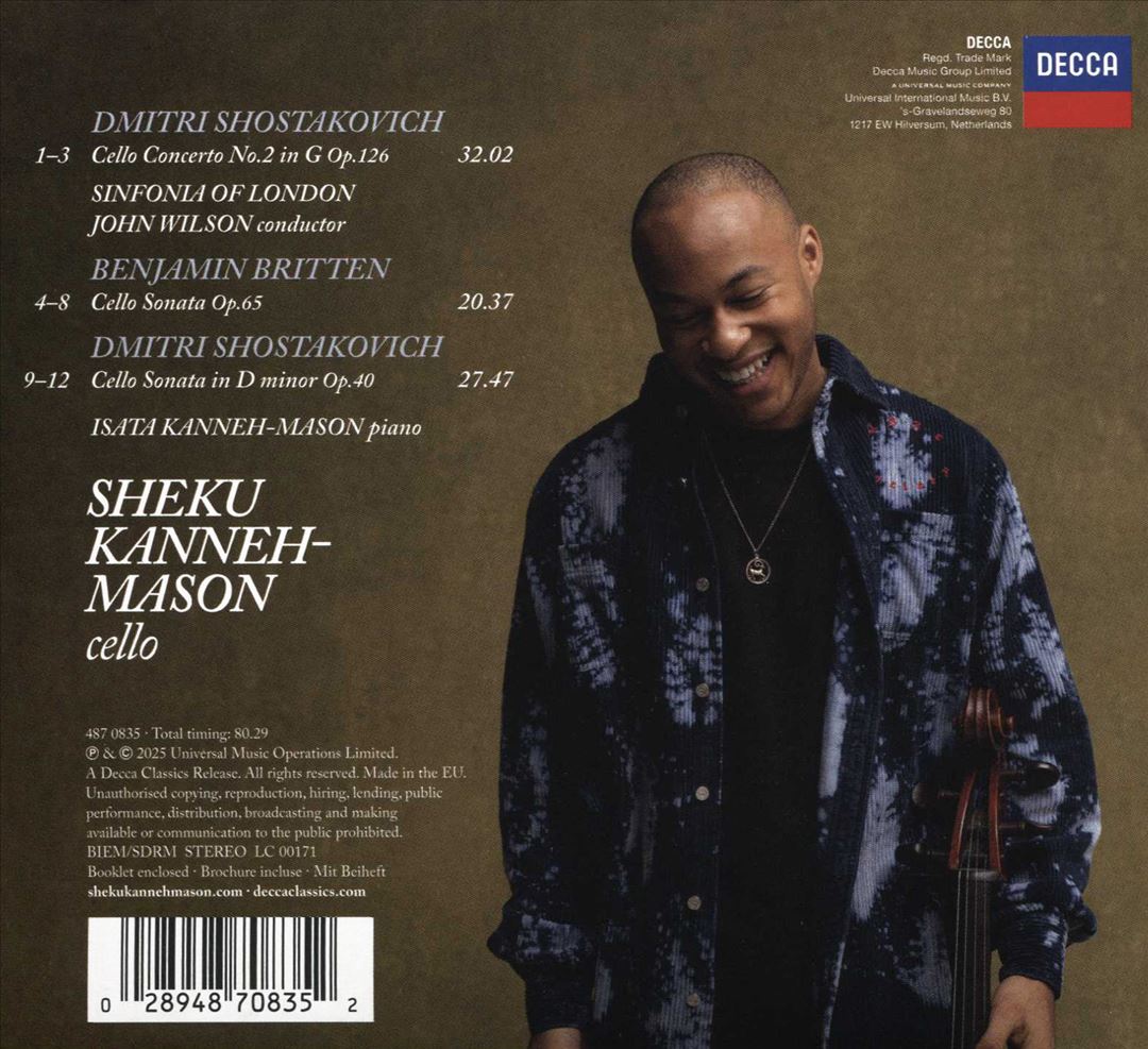 Shostakovich & Britten cover art