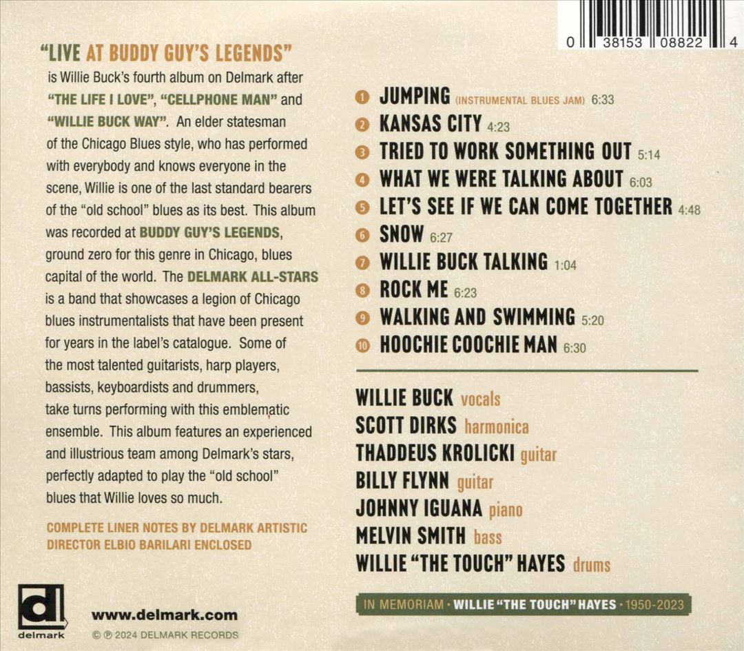 Live at Buddy Guy's Legends cover art