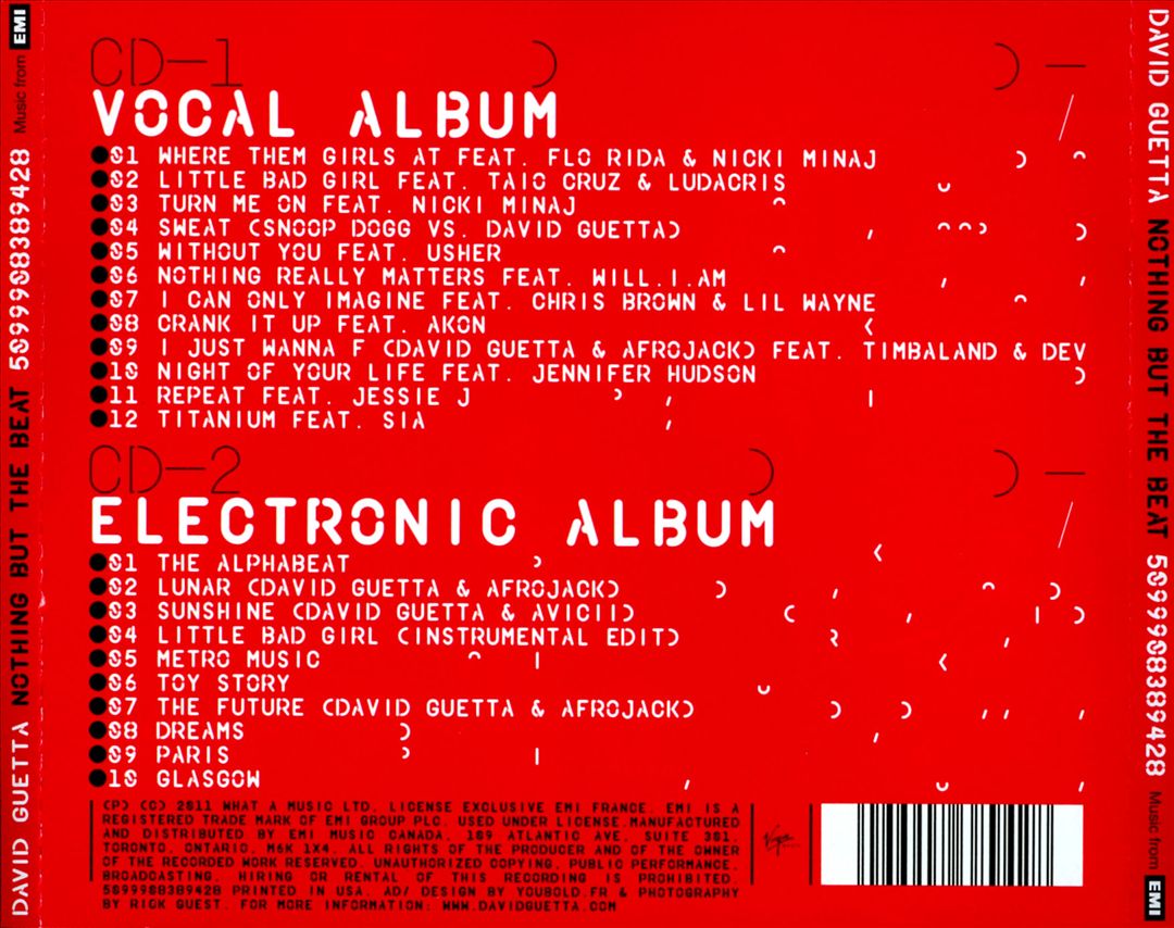 Nothing But the Beat cover art