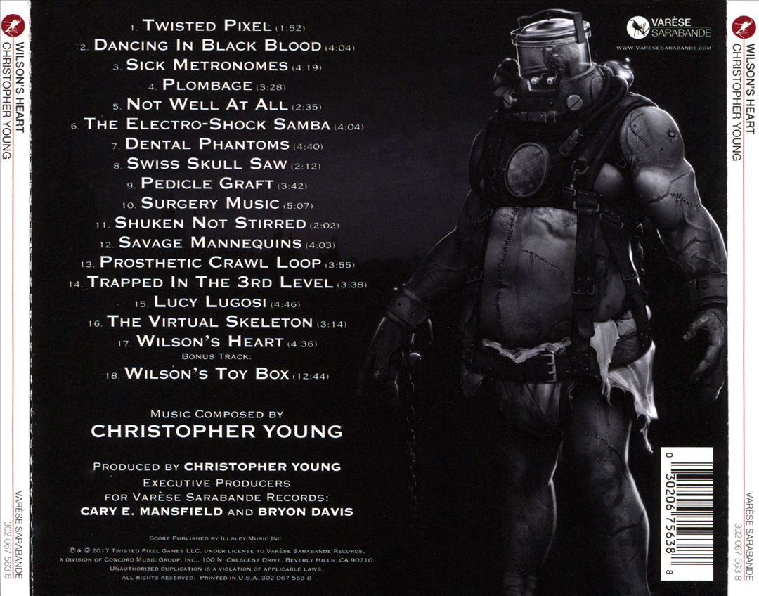Wilson's Heart [Original Video Game Soundtrack] cover art