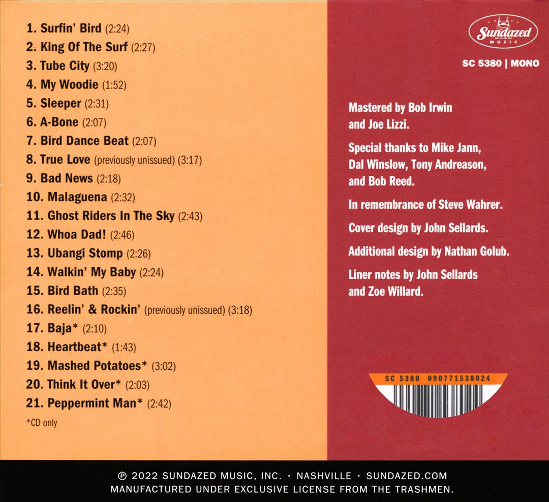 Best of the Trashmen cover art