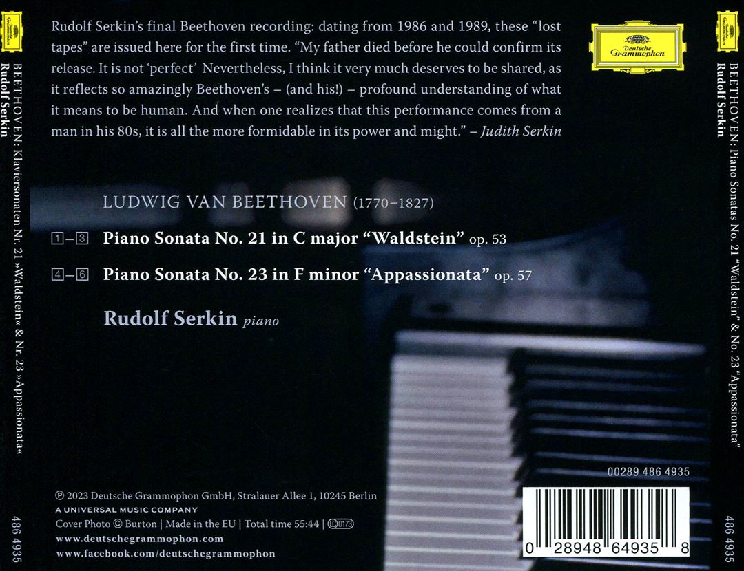 Lost Tapes: Beethoven - Sonatas "Waldstein" & "Appassionata" cover art