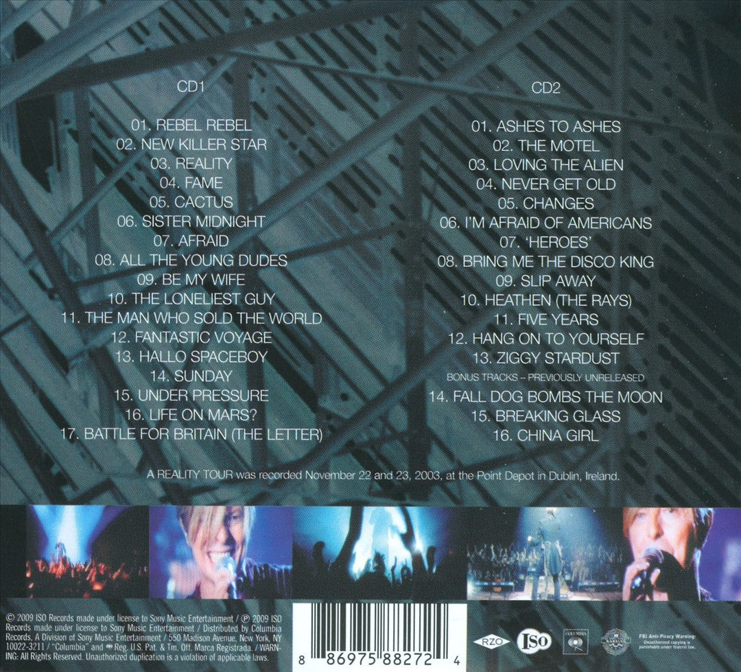 Reality Tour cover art