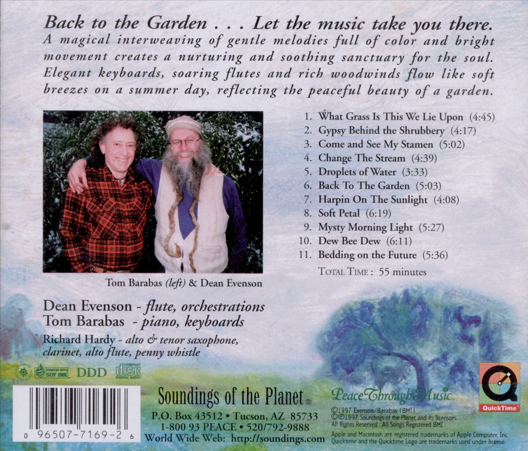 Back to the Garden cover art