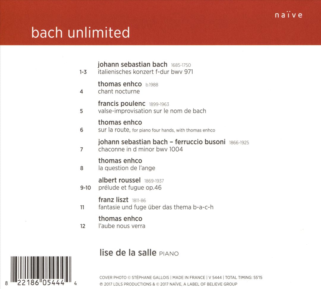 Bach Unlimited cover art