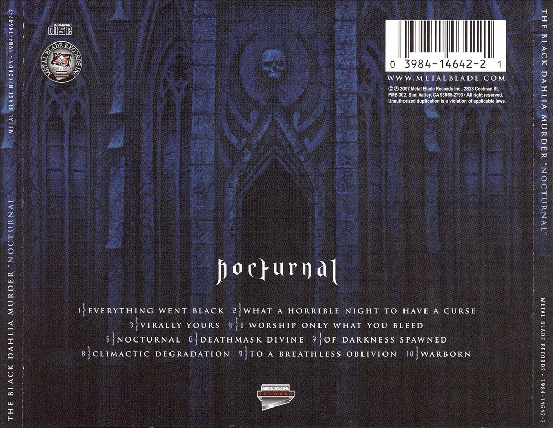 Nocturnal cover art