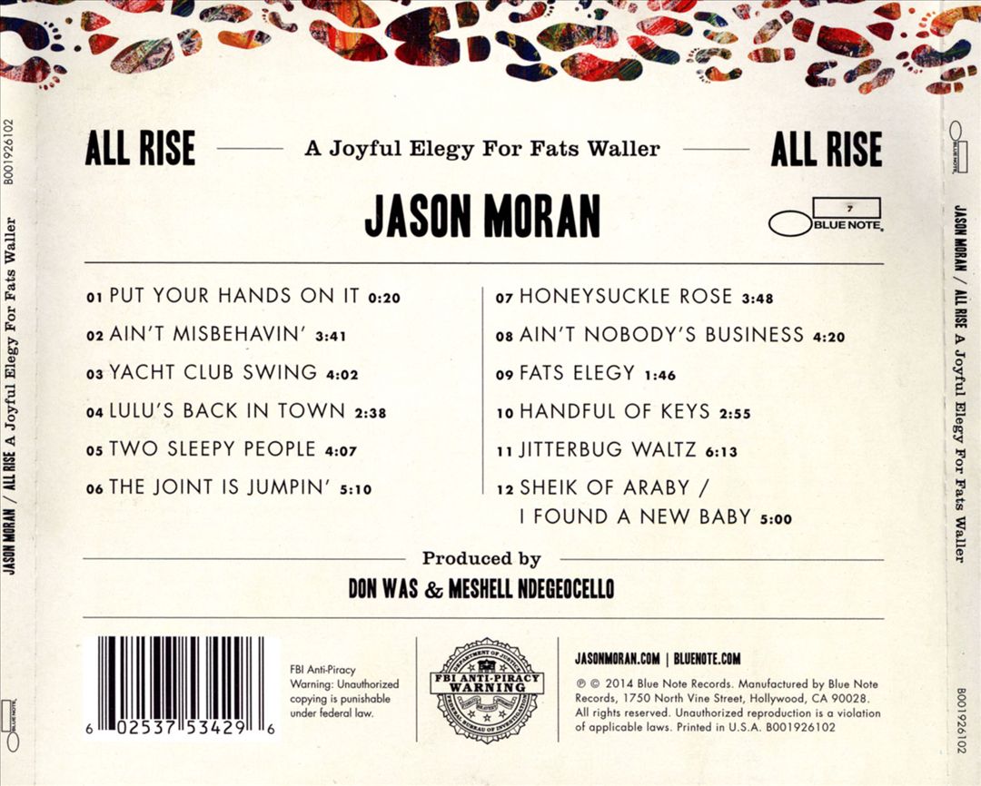 All Rise: A Joyful Elegy for Fats Waller cover art