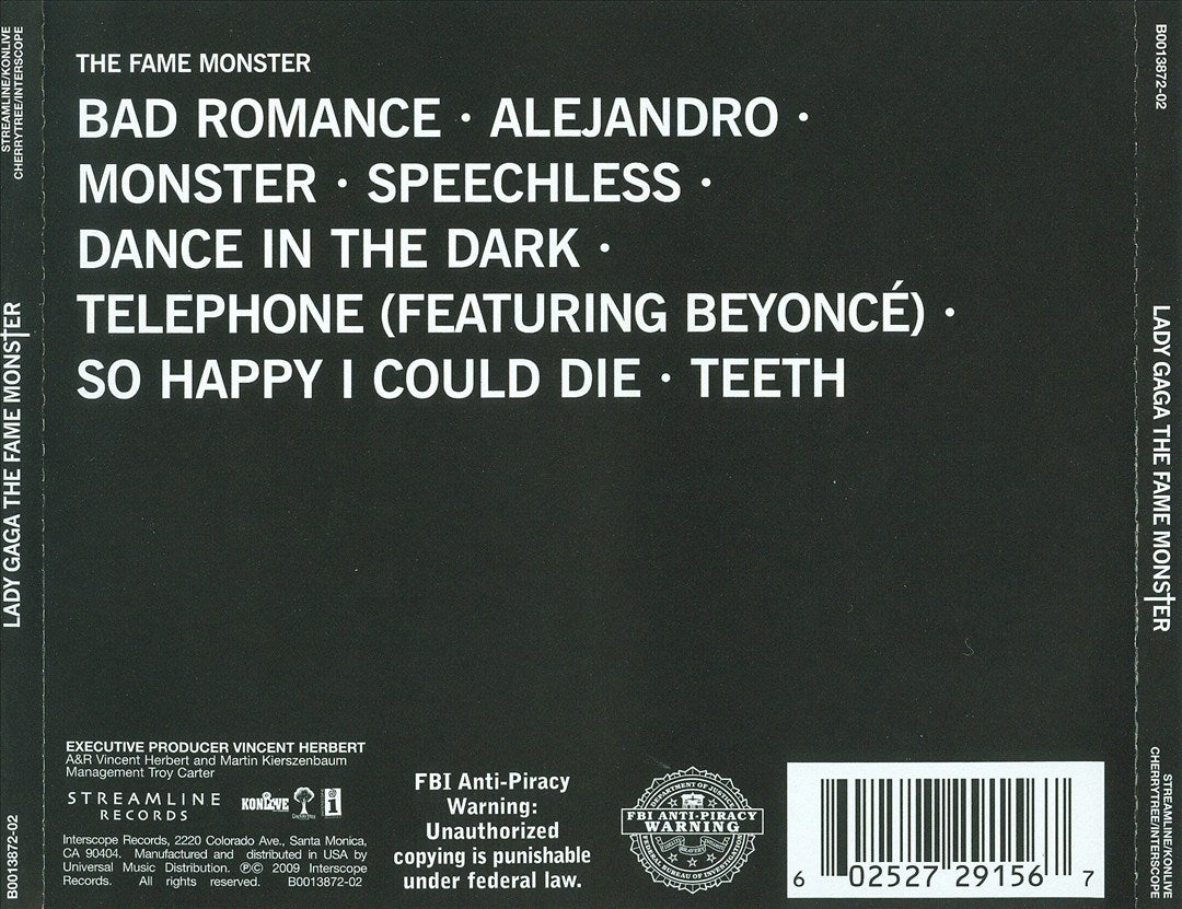 Fame Monster cover art