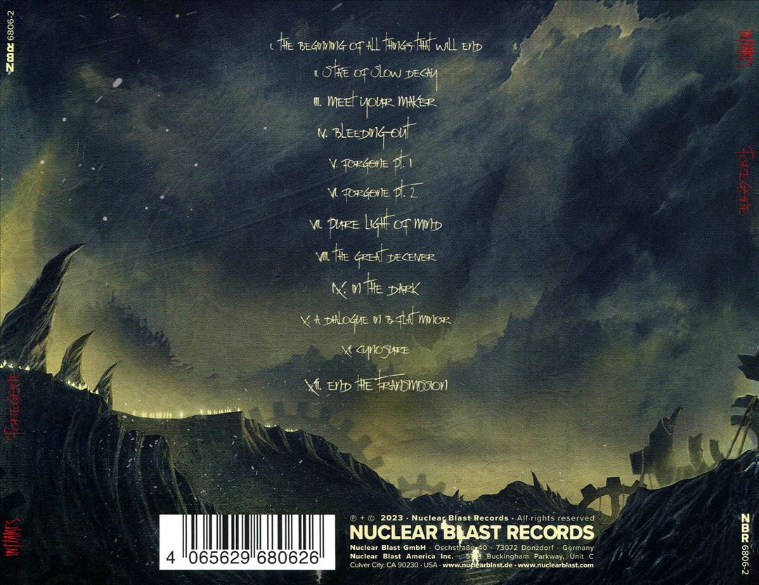 Foregone cover art