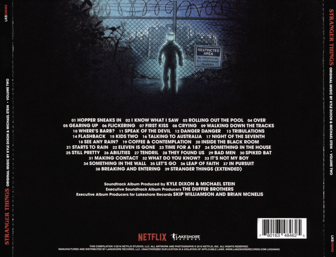 Stranger Things, Vol. 2 [Original Television Soundtrack] cover art