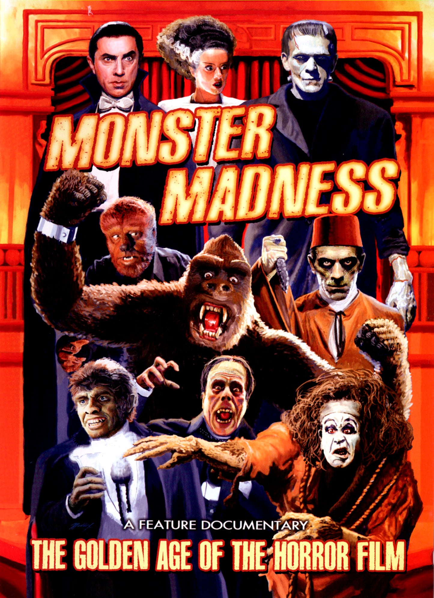Monster Madness: The Golden Age of the Horror Film cover art