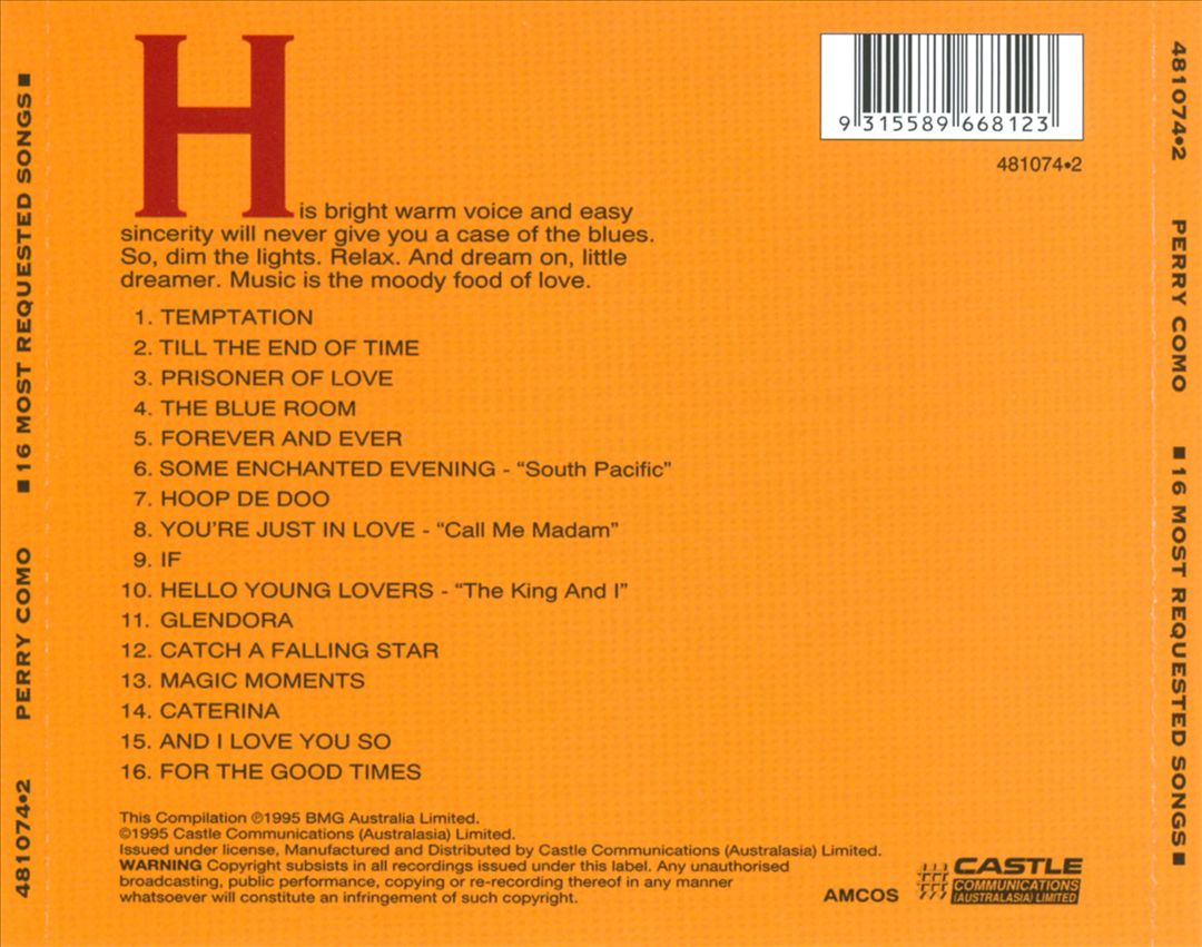 16 Most Requested cover art