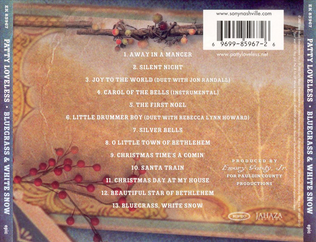Bluegrass and White Snow: A Mountain Christmas cover art