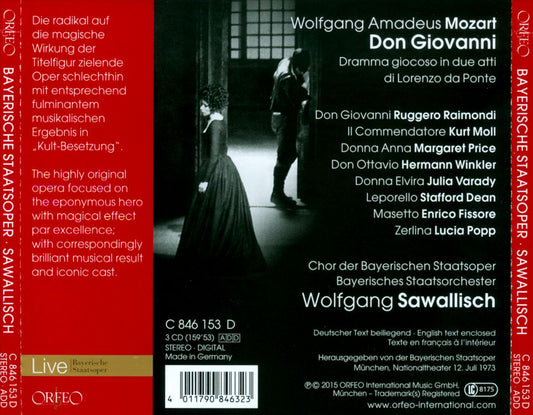 Mozart: Don Giovanni cover art