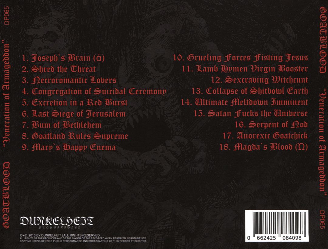 Veneration of Armageddon cover art