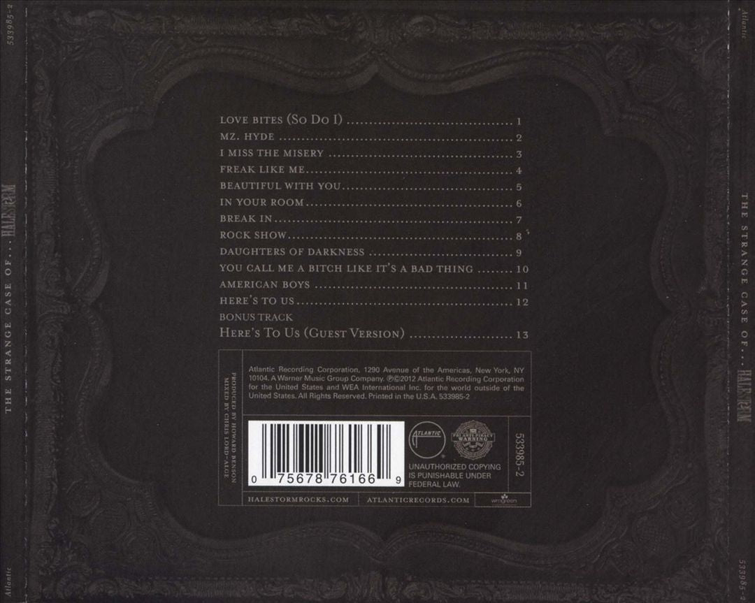 Strange Case Of... [Bonus Track] cover art