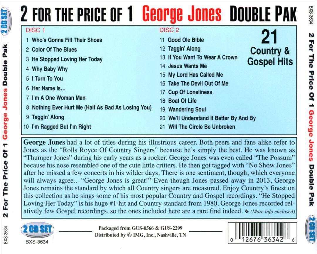 21 Country & Gospel Hits cover art