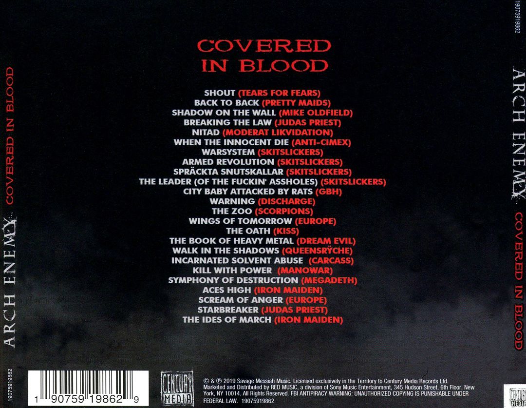 Covered in Blood cover art