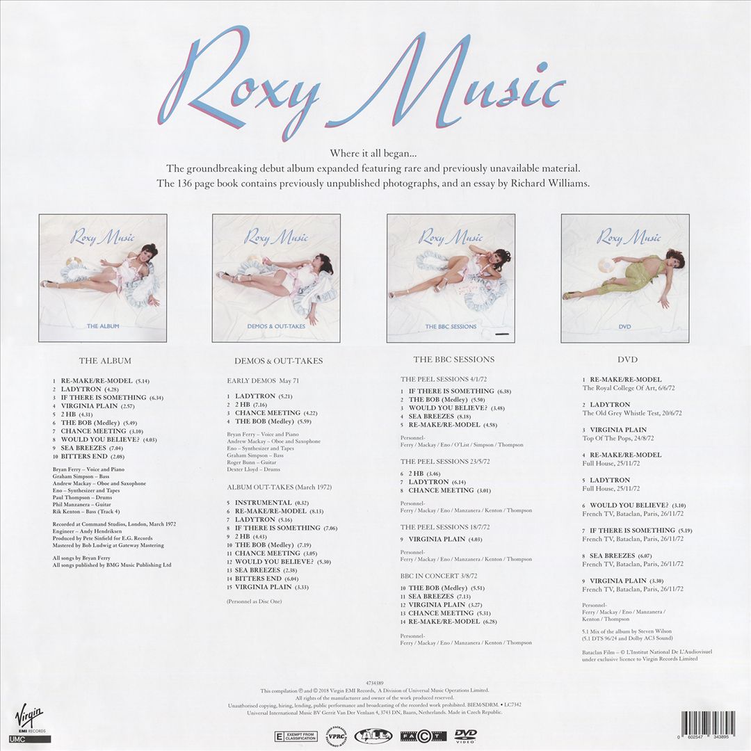 Roxy Music [Super Deluxe Edition] cover art
