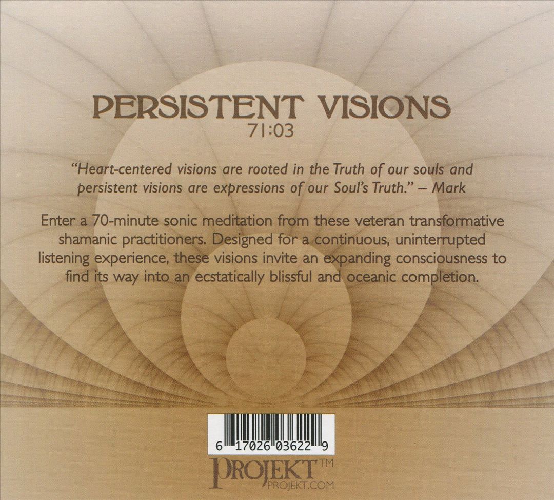 Persistent Visions cover art