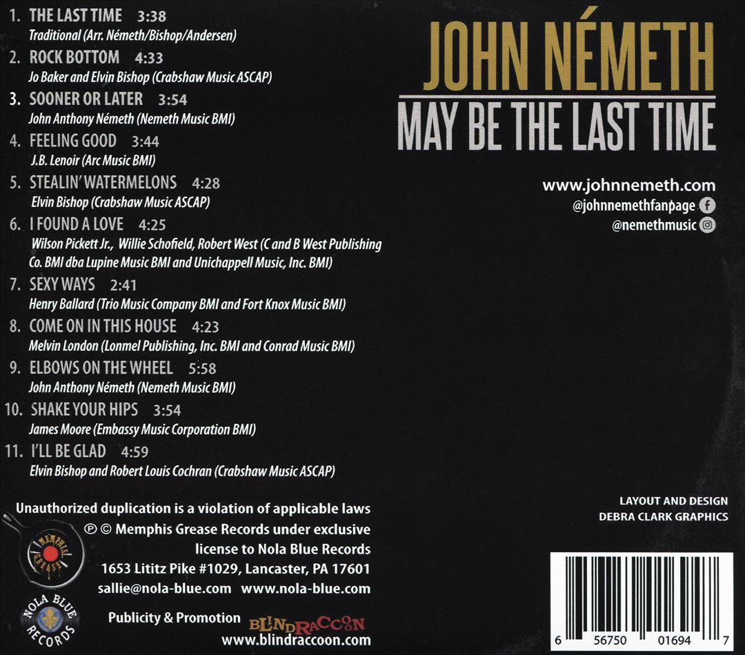 May Be the Last Time cover art