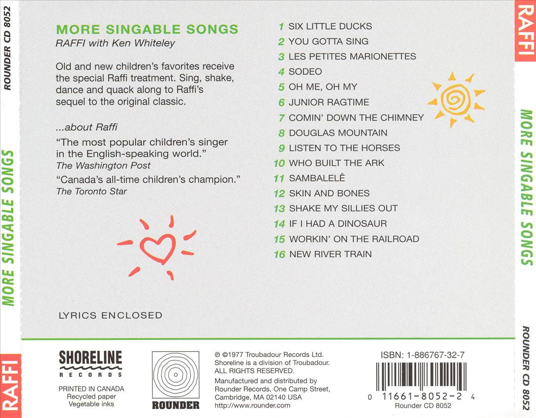 More Singable Songs cover art
