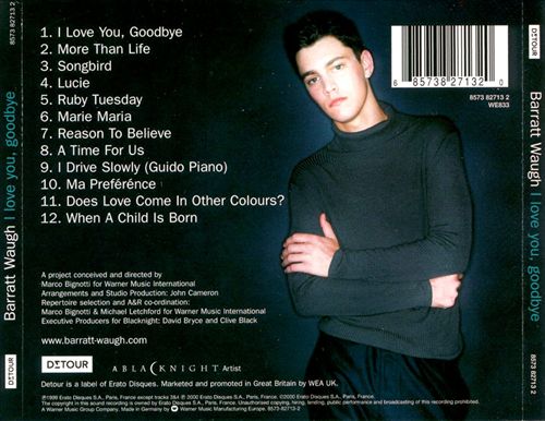 I Love You, Goodbye cover art