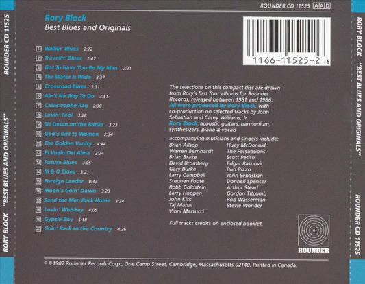 Best Blues & Originals cover art