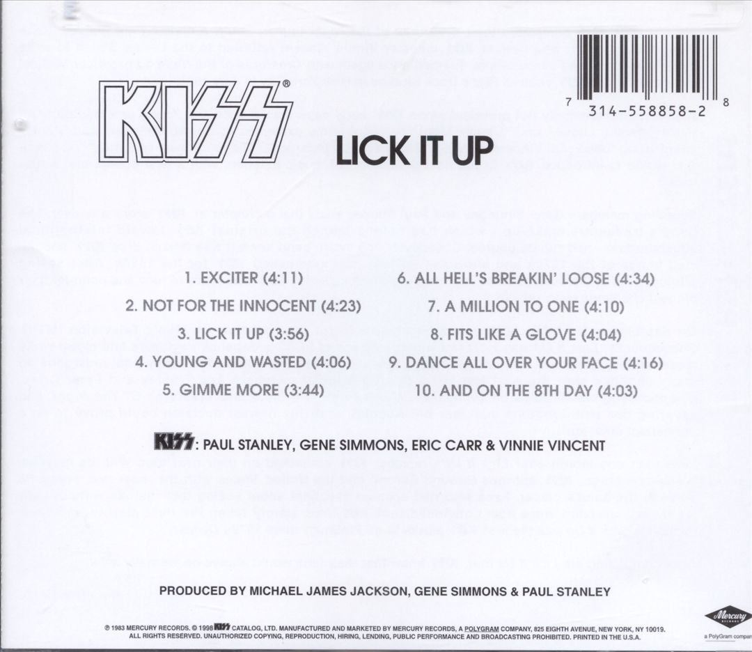 Lick It Up cover art