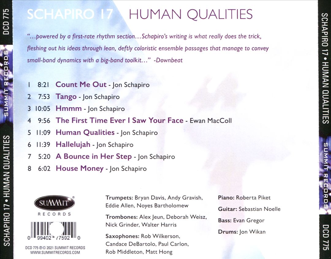 Human Qualities cover art