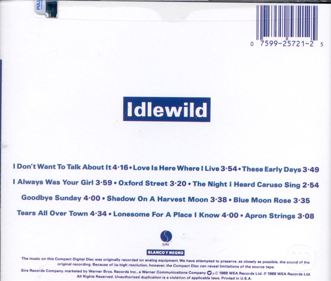 Idlewild [Extra Track] cover art