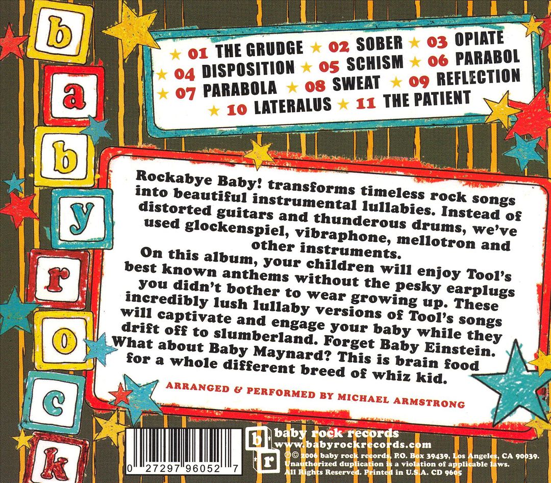 Rockabye Baby! Lullaby Renditions of Tool cover art