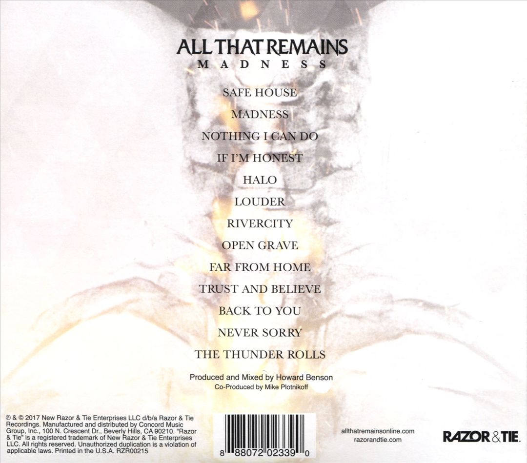 Madness cover art
