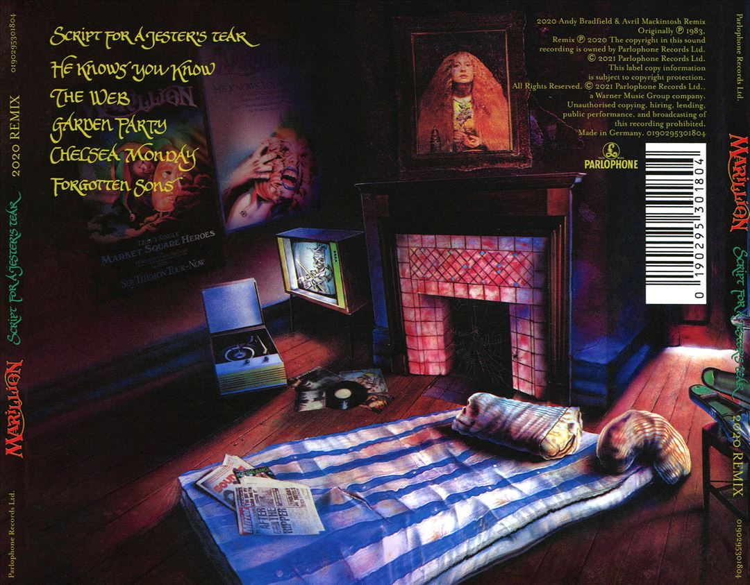 Script for a Jester's Tear [2020 Stereo Remix] cover art