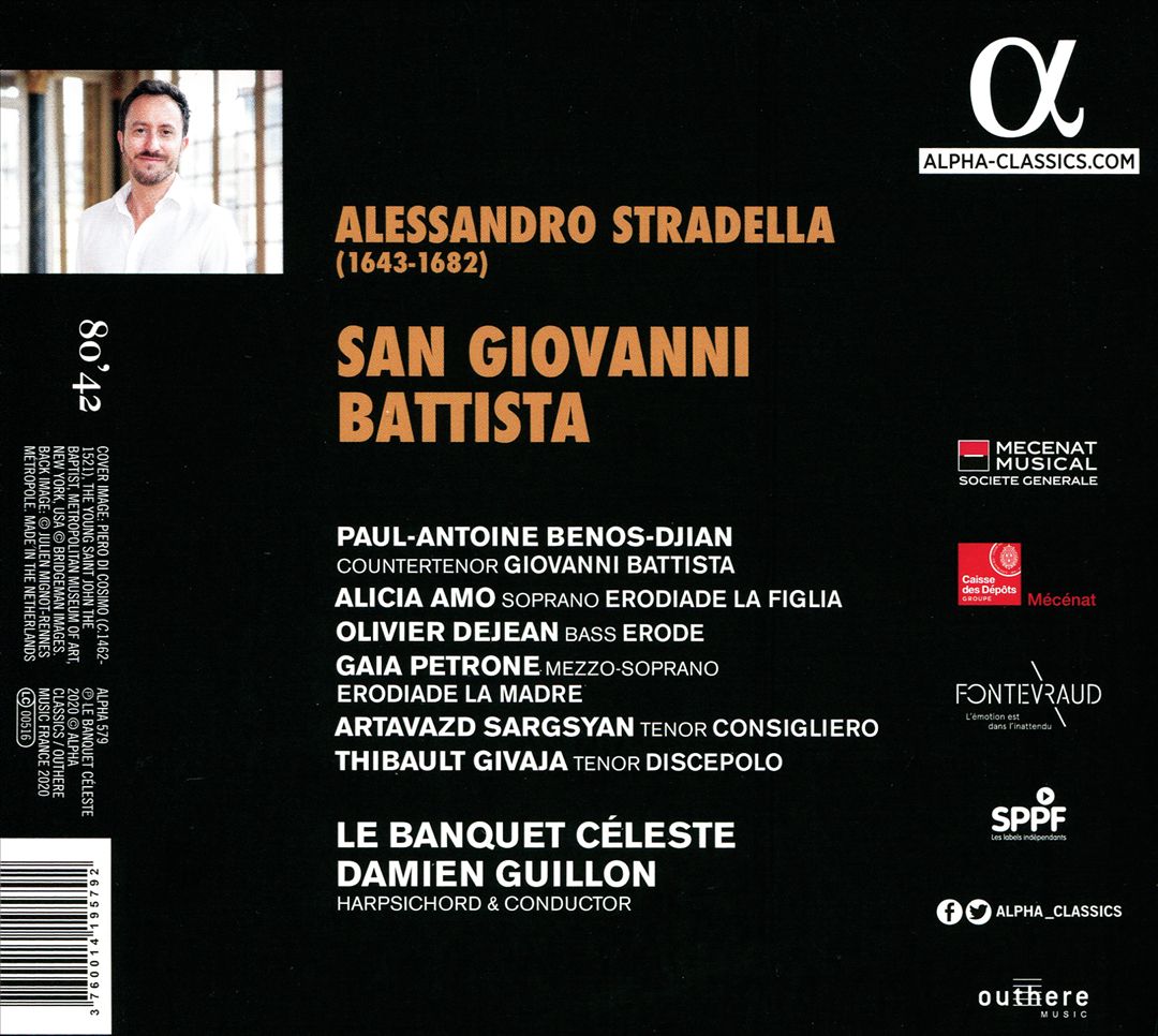 Stradella: San Giovanni Battista cover art