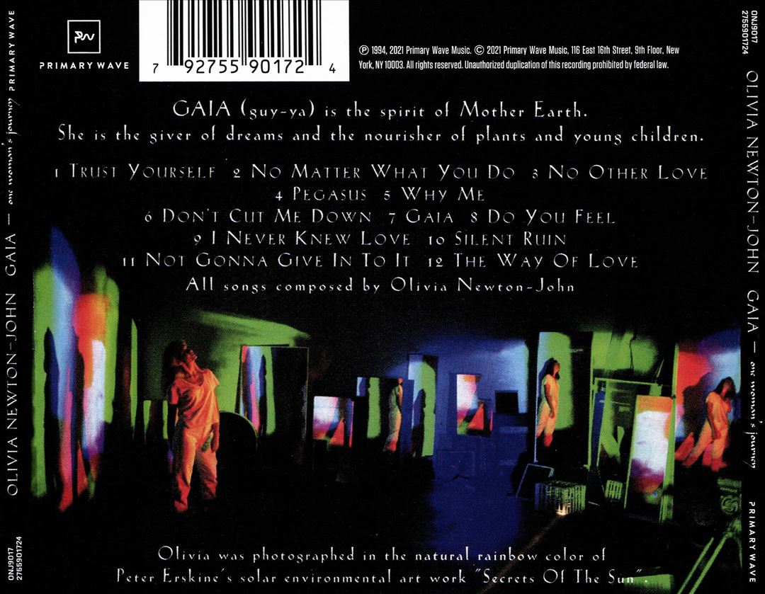 Gaia: One Woman's Journey cover art