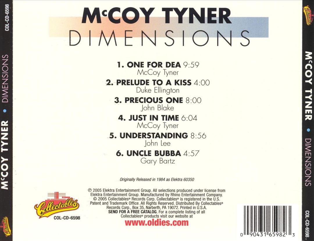 Dimensions cover art