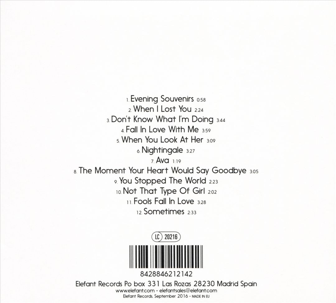 Evening Souvenirs cover art