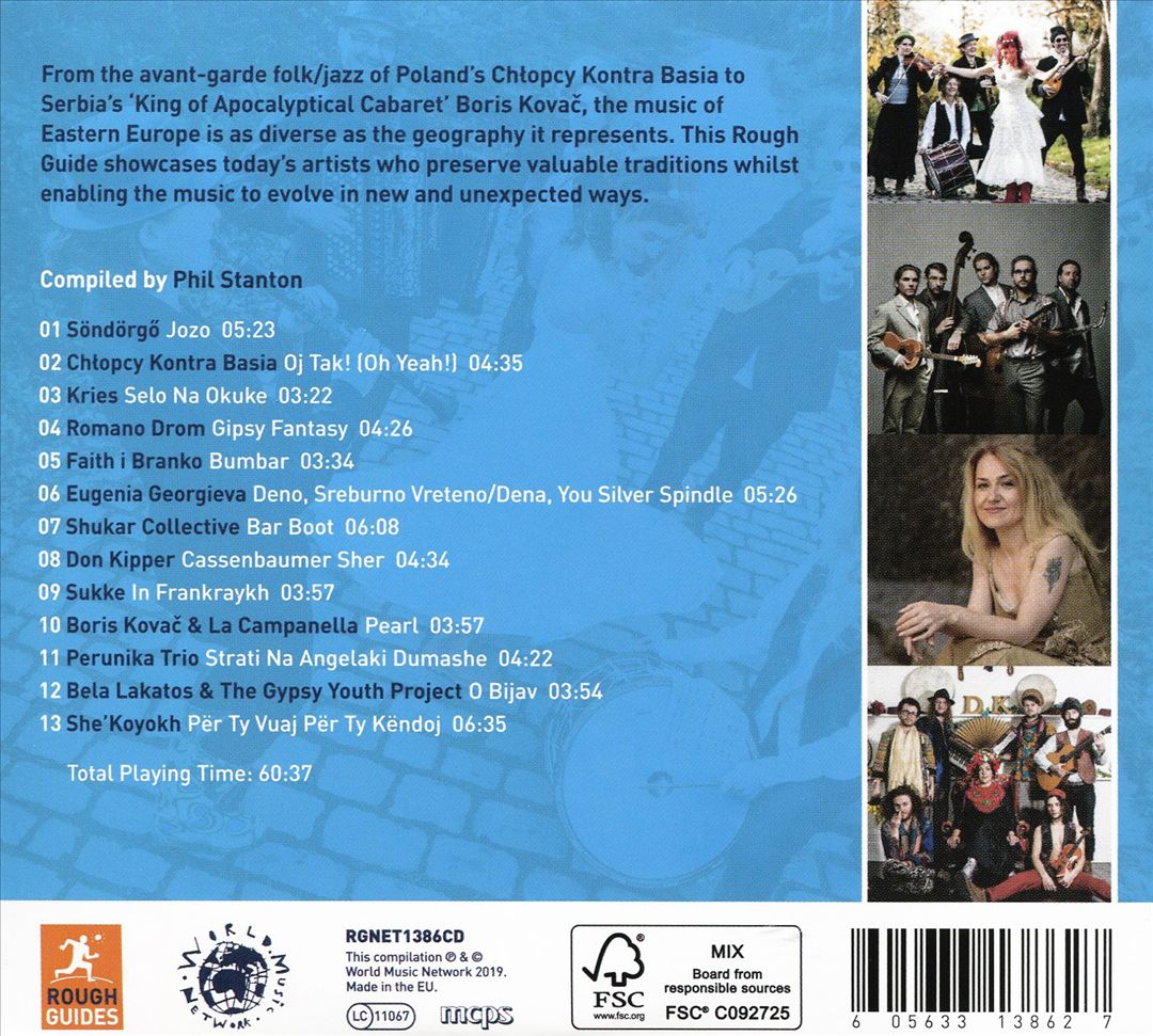 Rough Guide to the Music of Eastern Europe cover art
